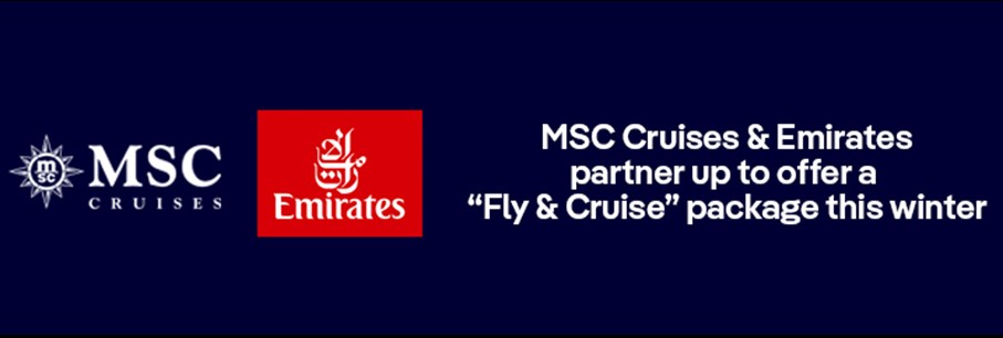 Ontdek de wereld met MSC Cruises en Emirates