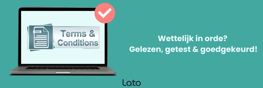 Met Lato ben je wettelijk in orde!