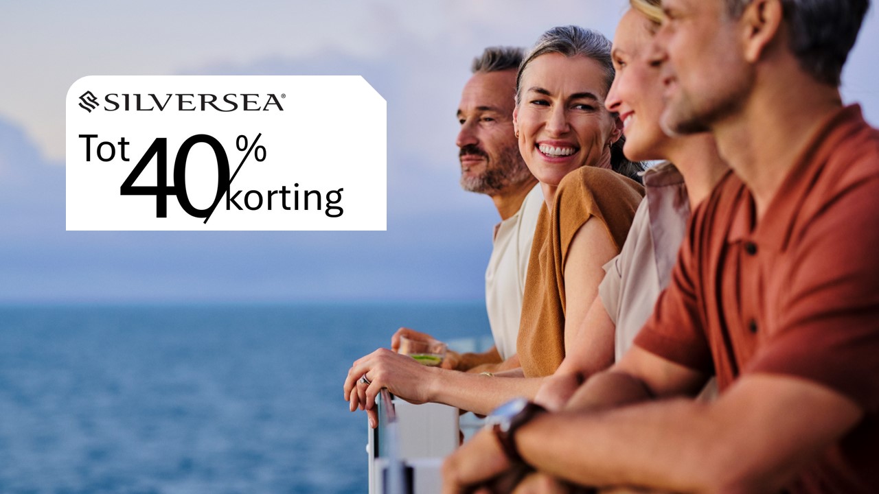 SILVERSEA tot 40% korting
