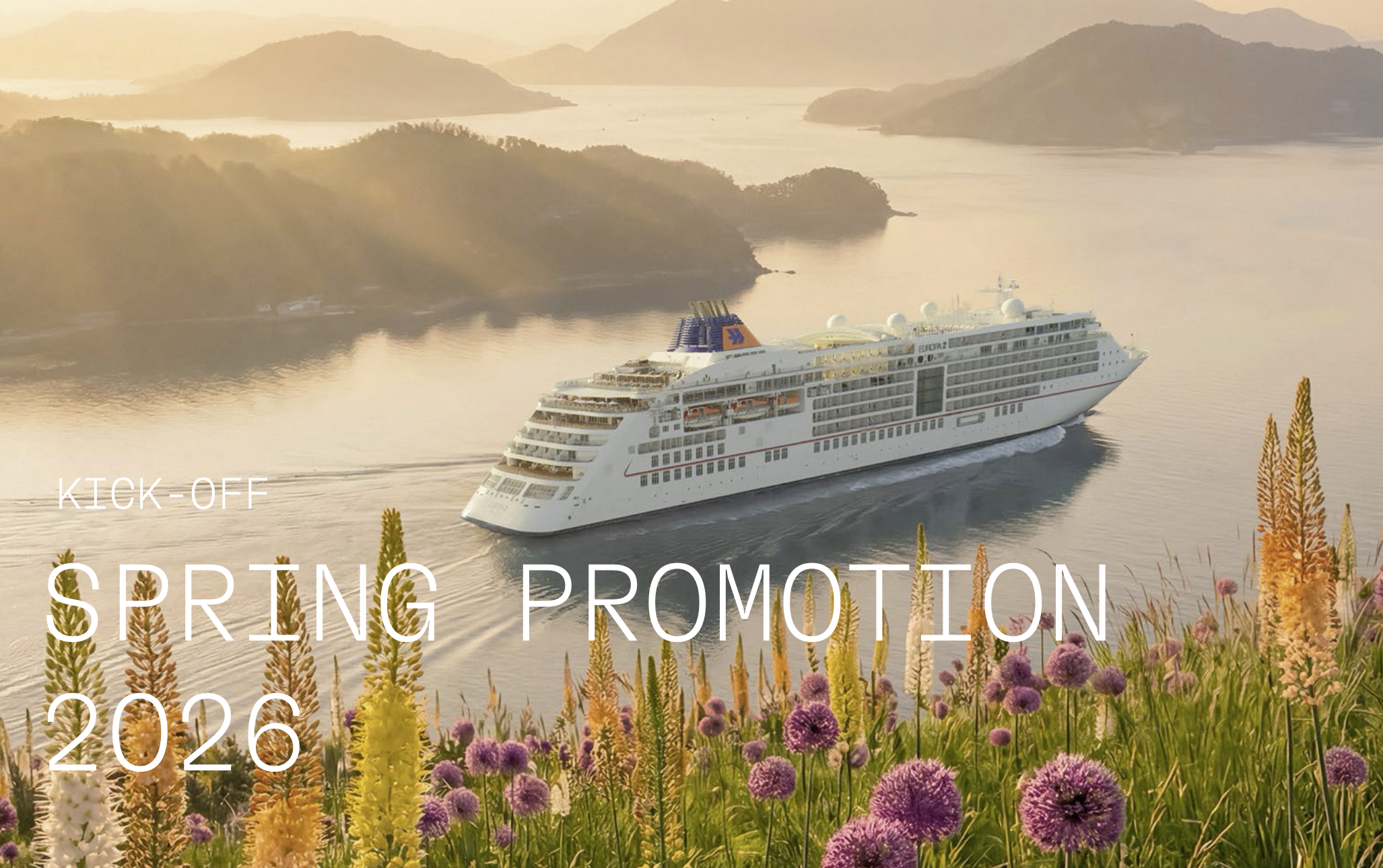 Spring Promotion bij Hapag-Lloyd Cruises