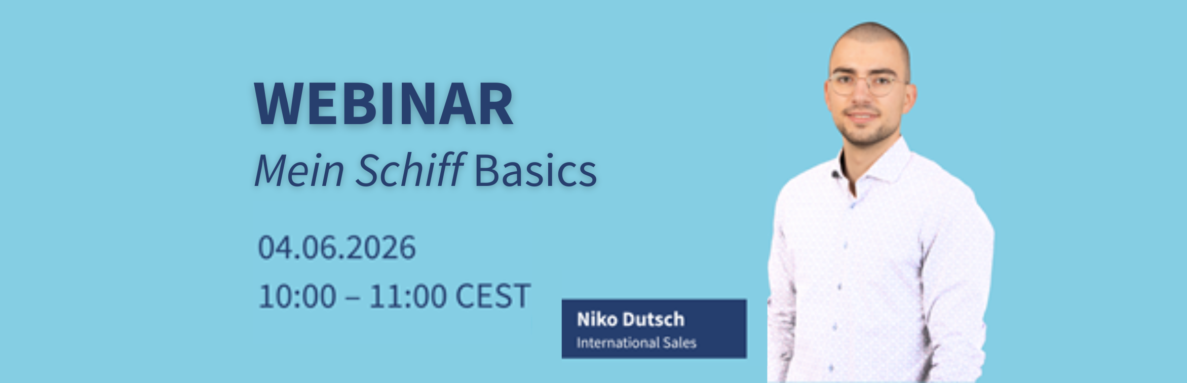 Webinar Mein Schiff Basics