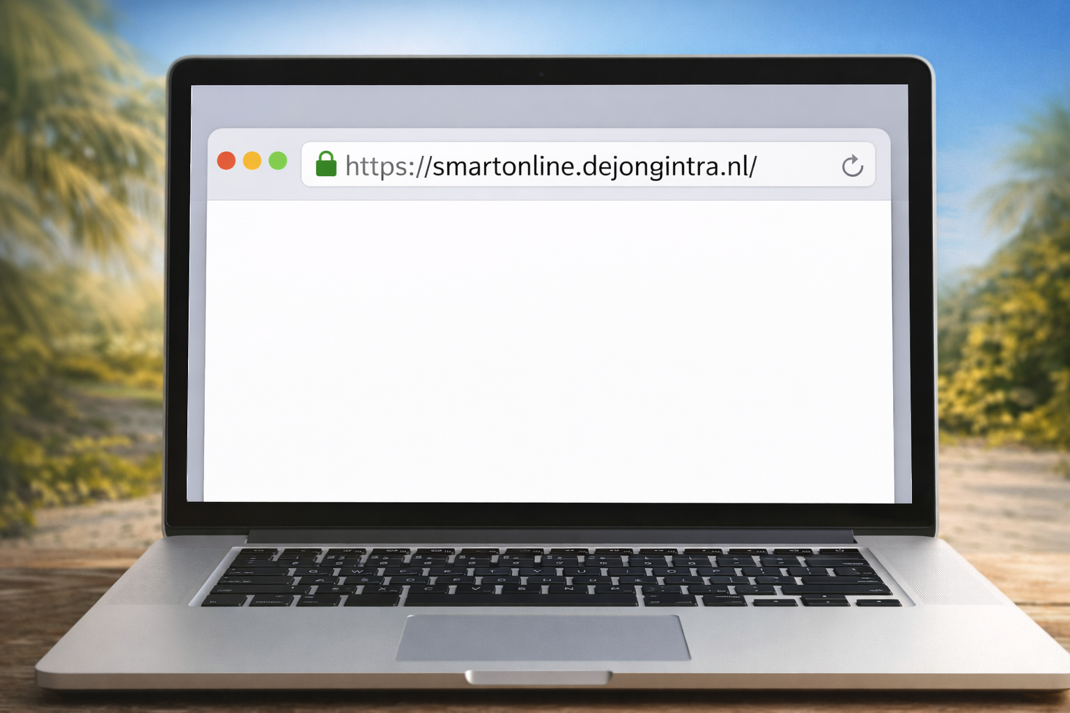 Start altijd in SmartOnline (niet op onze website)