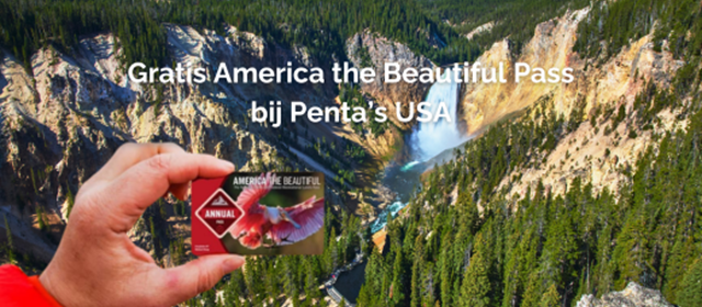 Gratis America the Beautiful Pass bij Penta’s USA