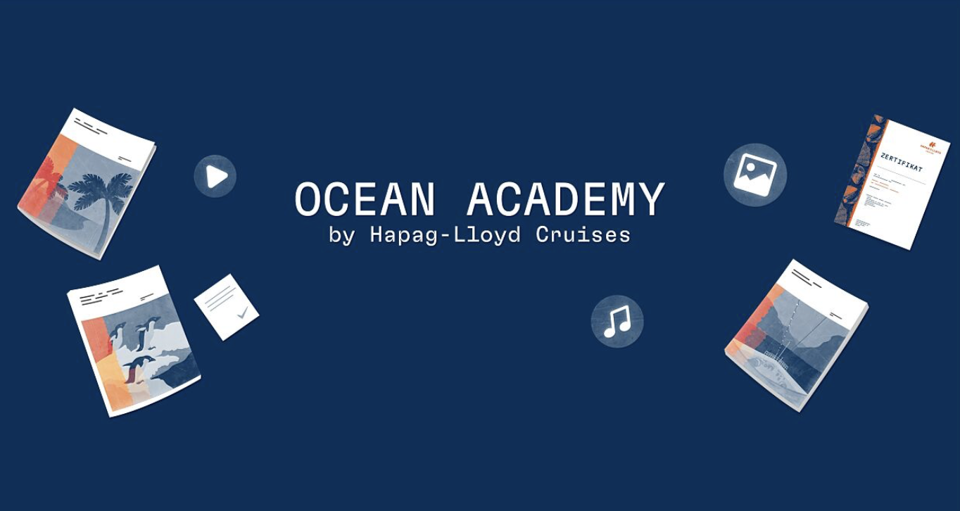Hapag-Lloyd Cruises lanceert OCEAN ACADEMY