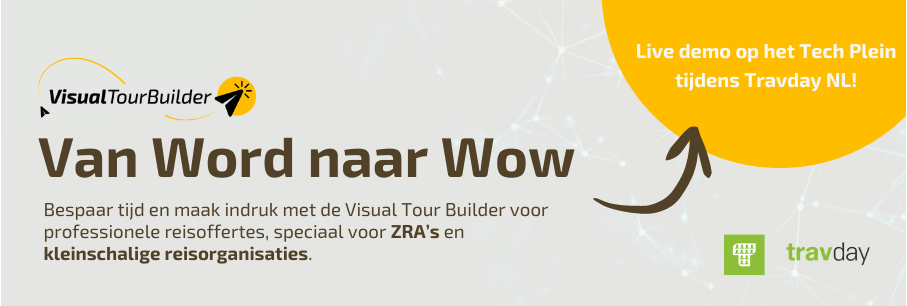 Verbeter je reisoffertes met Visual Tour Builder