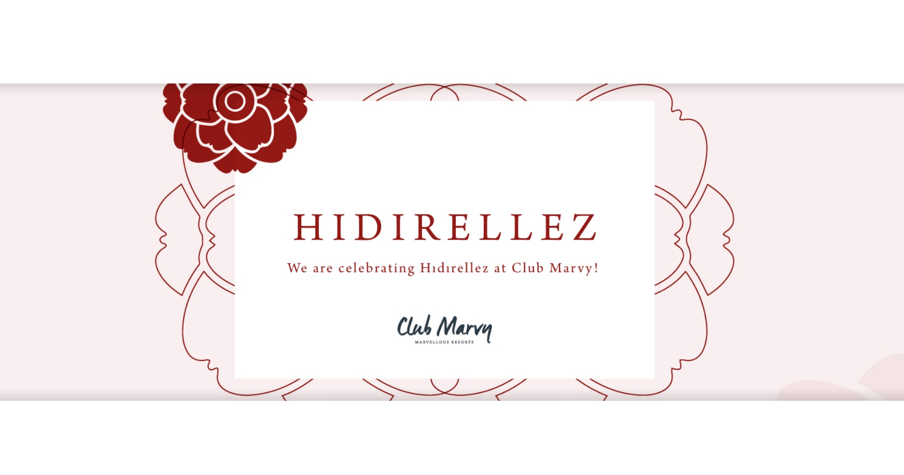 Hıdırellez: eeuwenoude lentetraditie bij Club Marvy