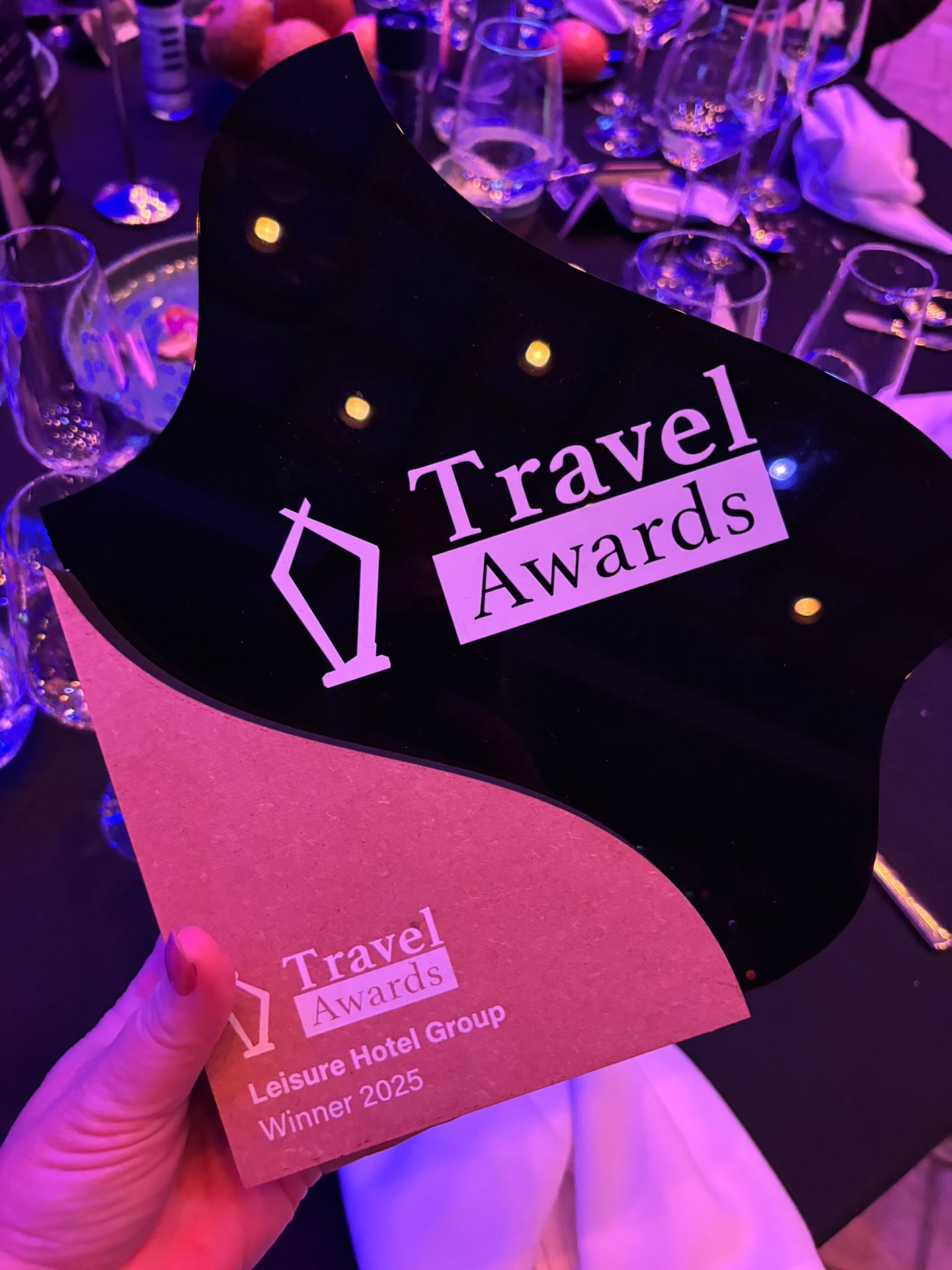 Soir&#233;e r&#233;ussie aux Travel Awards 2025