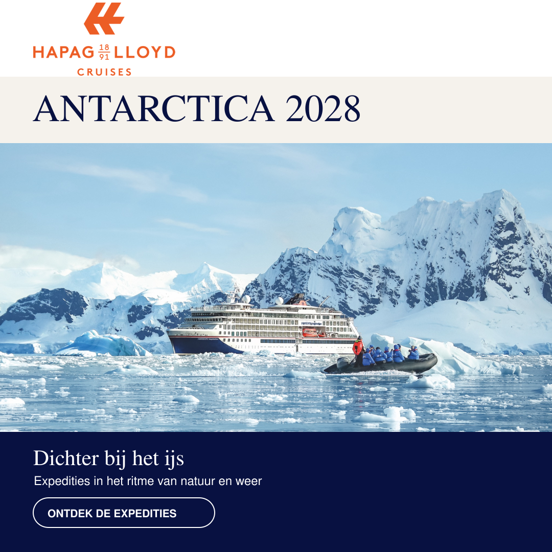 3 begeleide expeditiecruises naar Antarctica