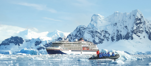 3 begeleide expeditiecruises naar Antarctica