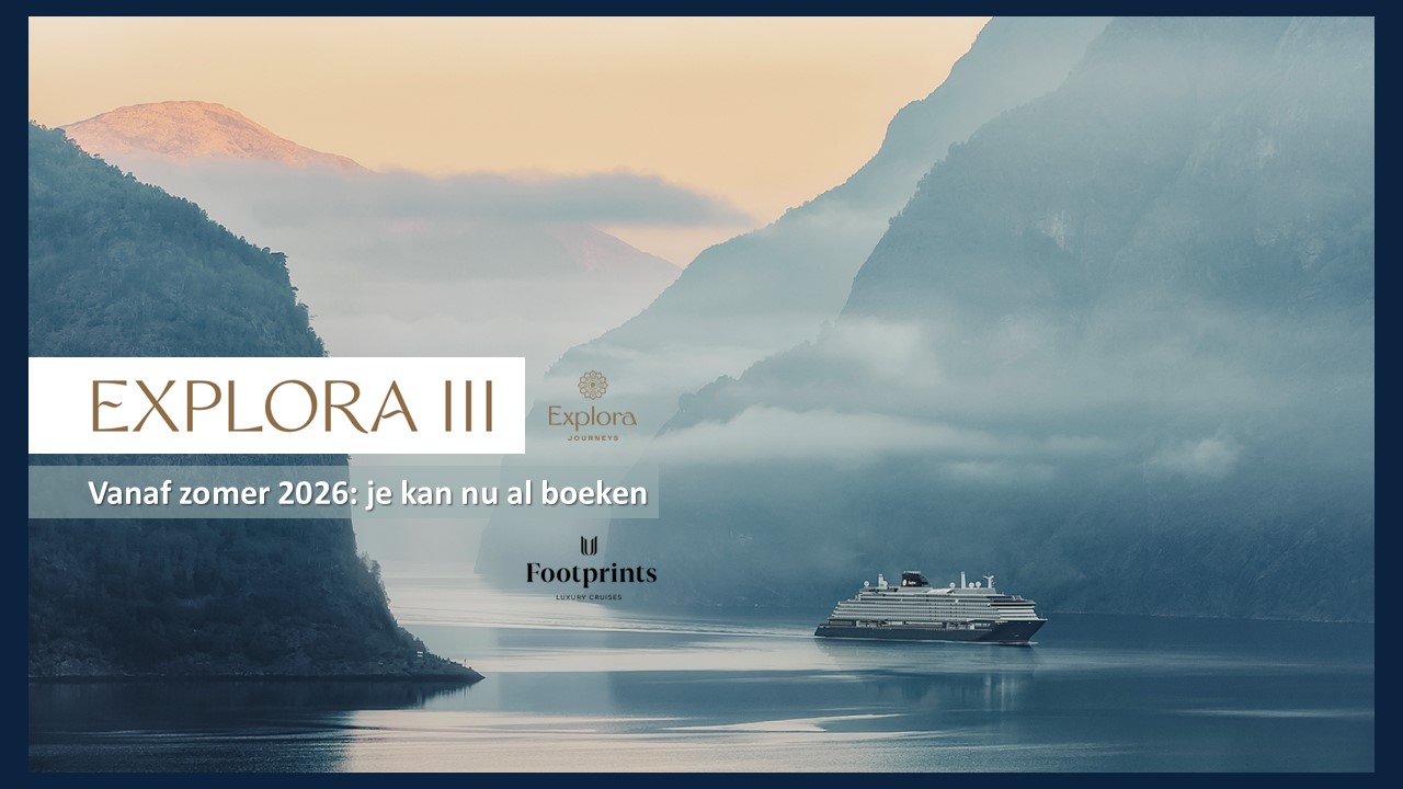 EXPLORA III vanaf zomer 26