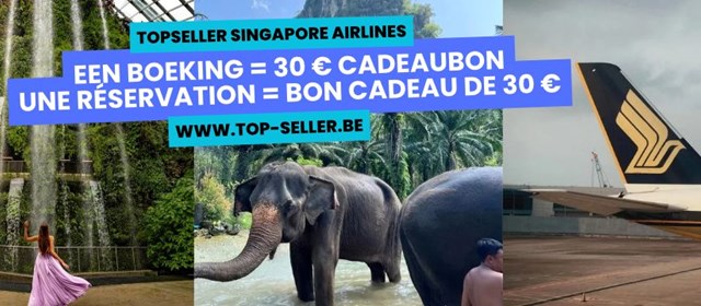 Topseller Singapore Airlines is verlengd!