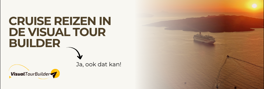 Cruise reizen in de Visual Tour Builder