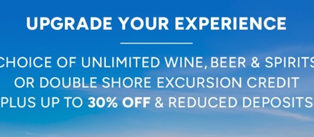 Nieuw: ‘Upgrade Your Experience’-actie
