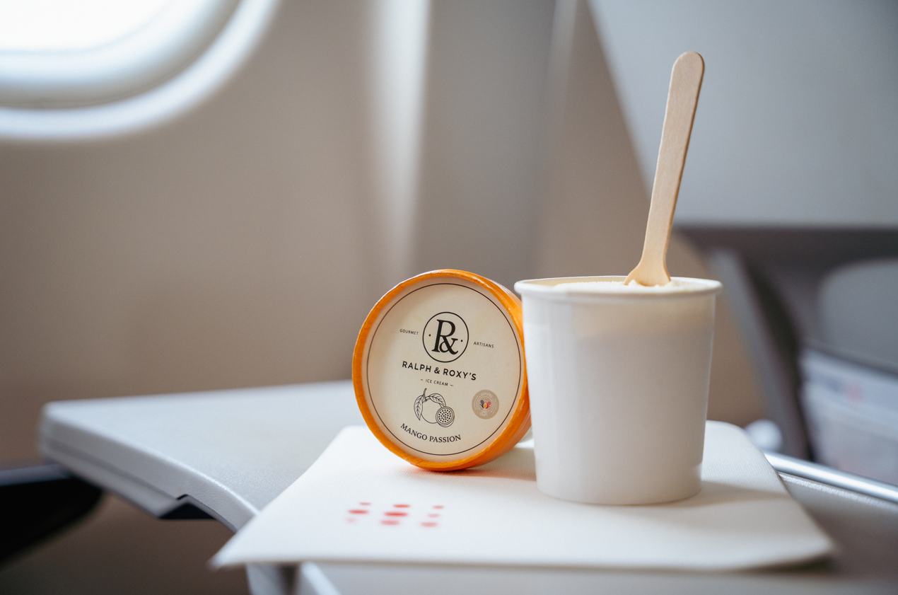 Brussels Airlines takes ice cream