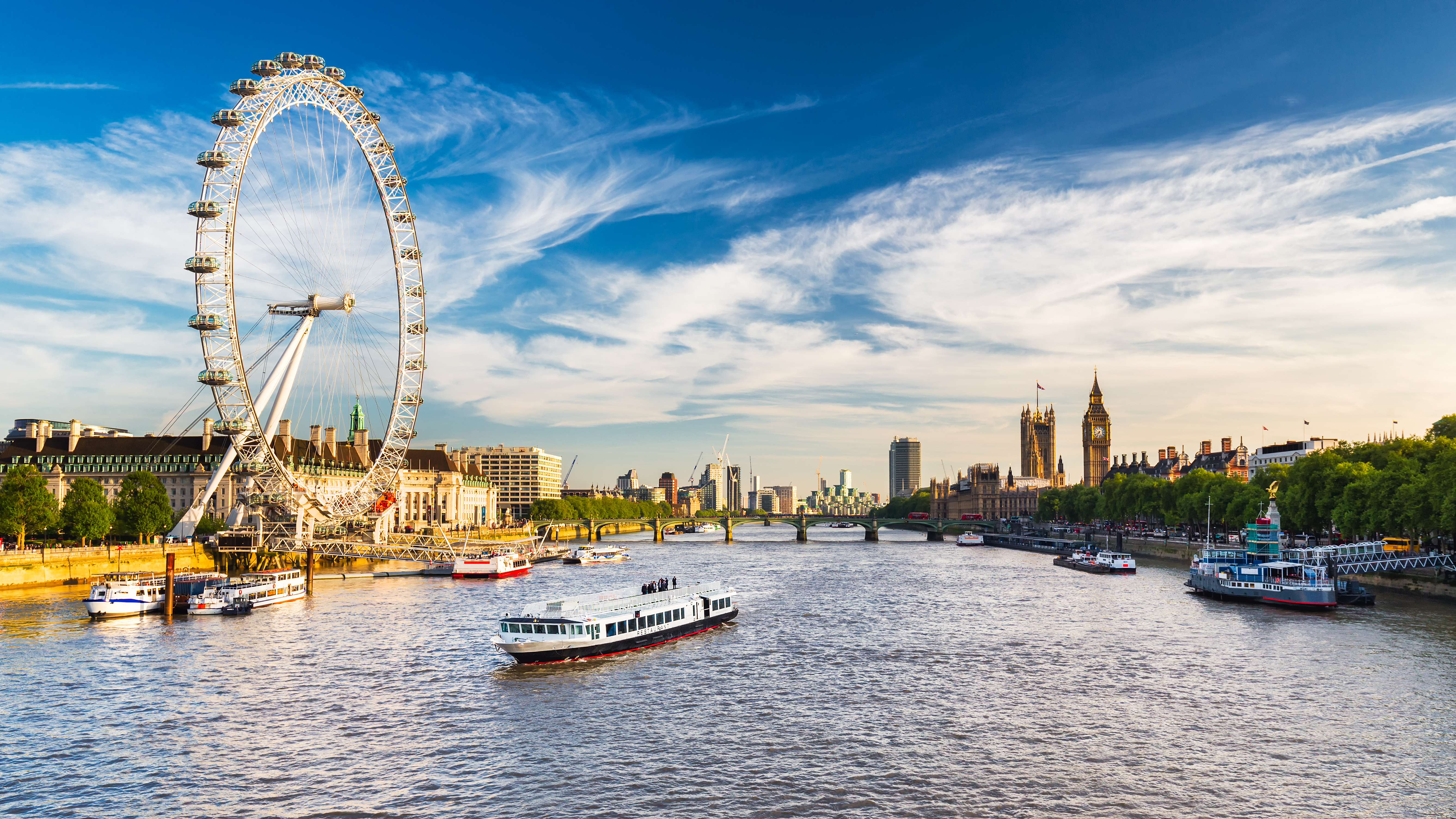 Gratis Theems Cruise bij een stedentrip Londen