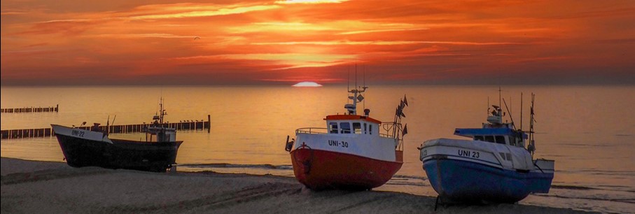 Boetiekhotel aan de kust van de Baltische Zee