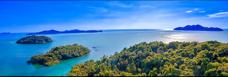 De Oostkust Van Thailand