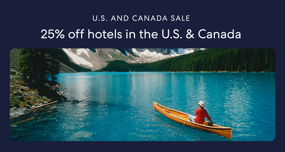 USA & Canada : au moins 25 % de réduction hôtels
