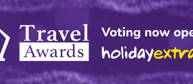 Holiday Extras nominatie Travel Awards