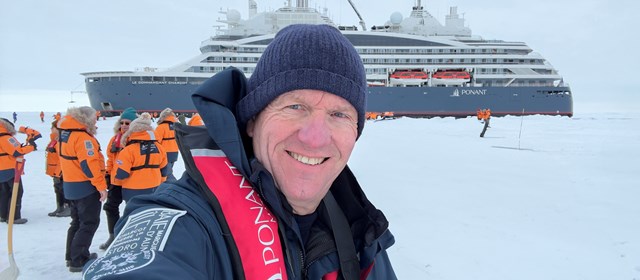 Mike Louagie op TravDay
