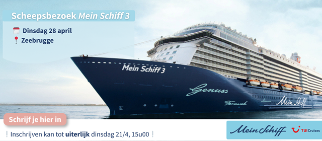 Exclusief scheepsbezoek Mein Schiff 3