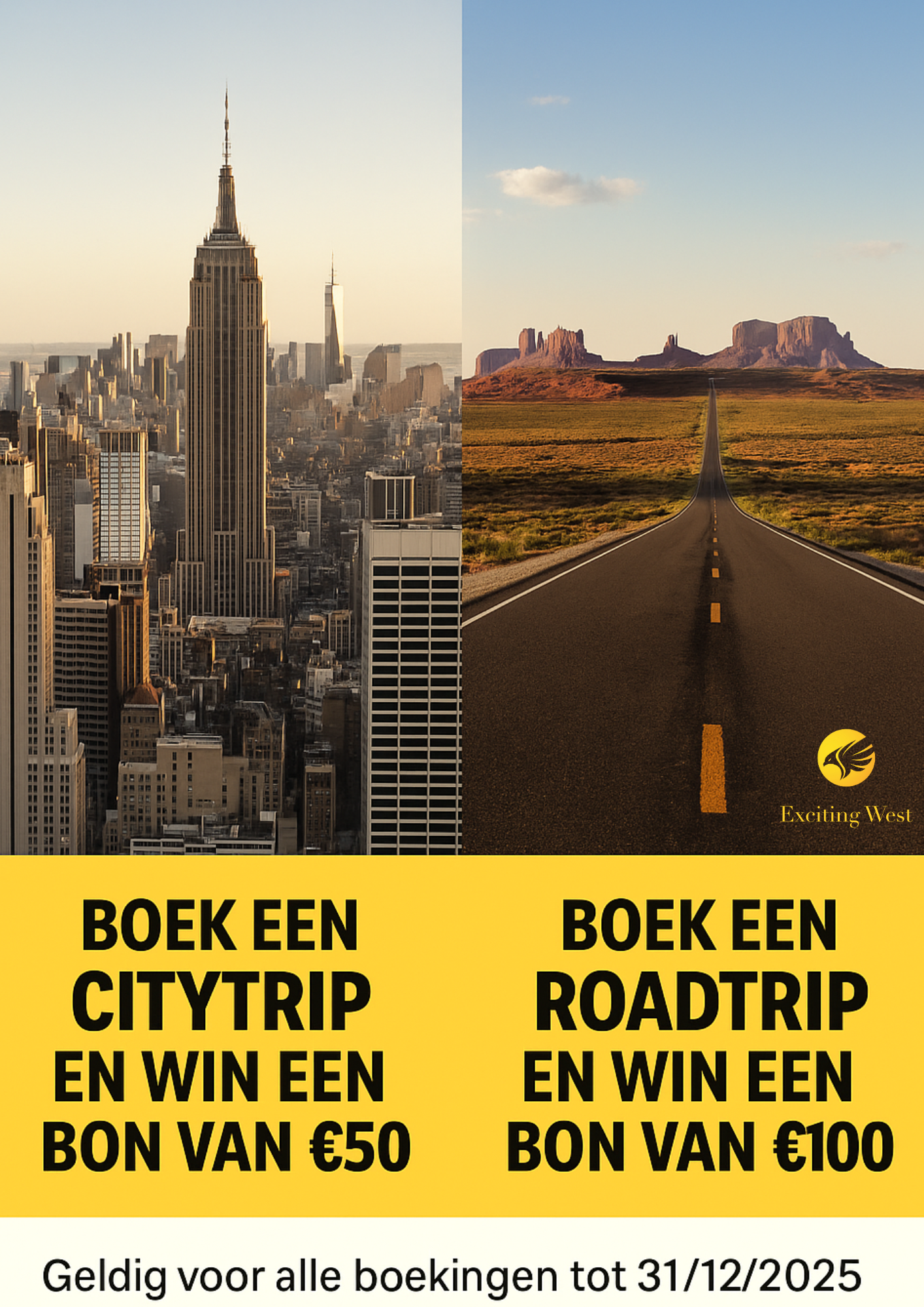 Exciting West bedankt haar reisagenten!