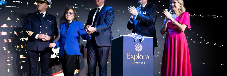 Cérémonie de baptême d'EXPLORA I