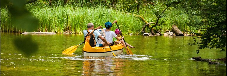 Kanovakantie op de Krutynia rivier