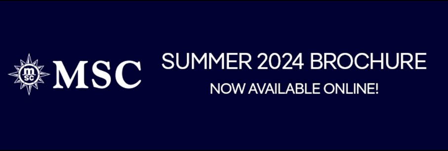 MSC Cruises brochure été 2024