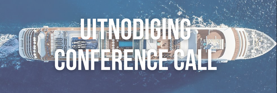 Uitnodiging Conference Call Hapag-Lloyd Cruises