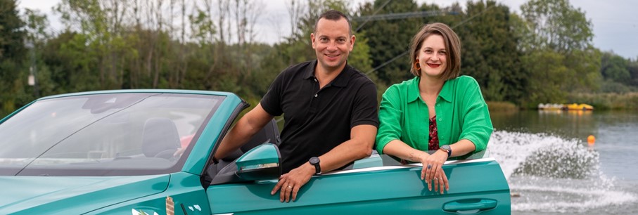 Het salesteam van Sunny Cars deze week op salesrun