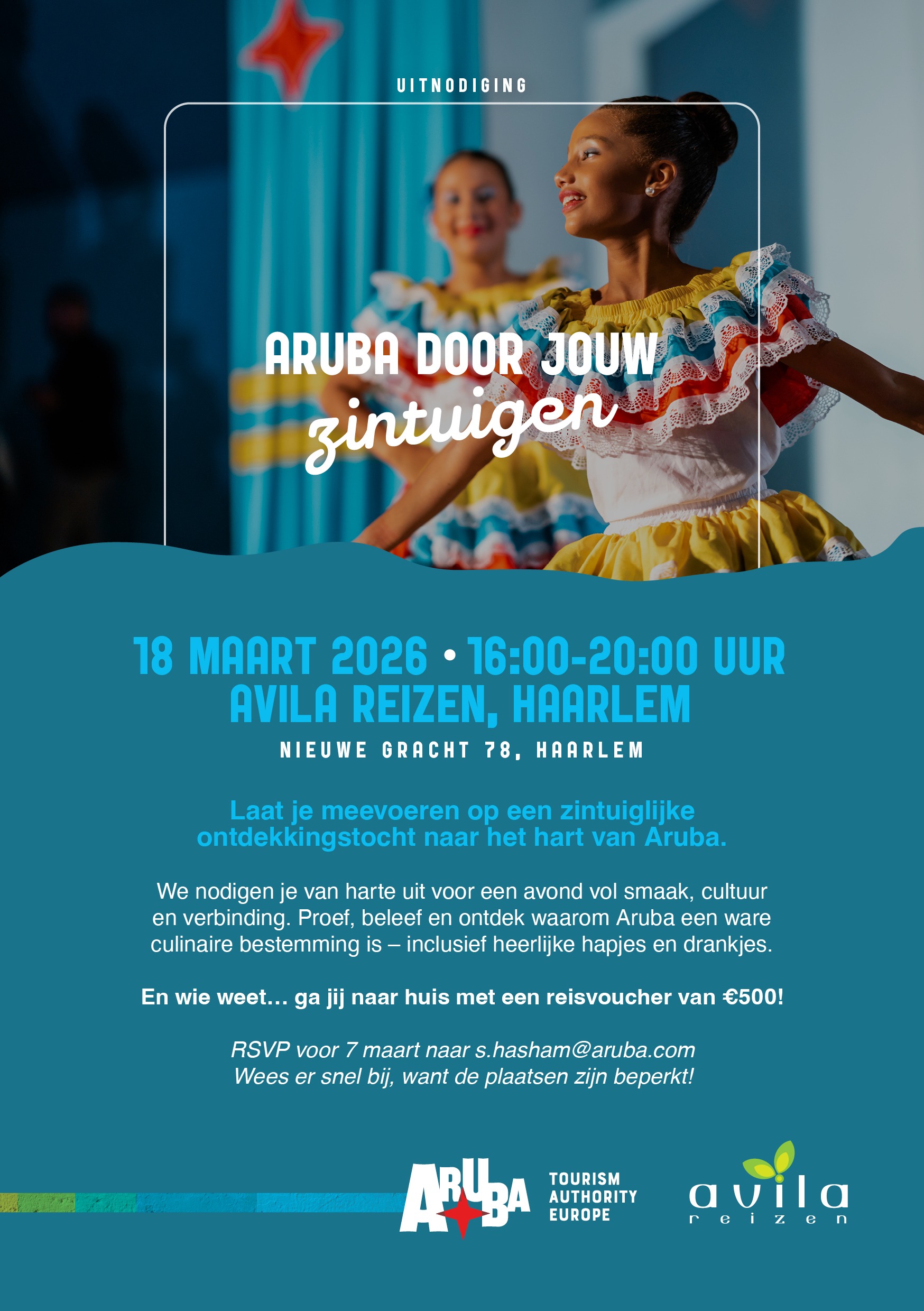 Beleef Aruba met al je zintuigen