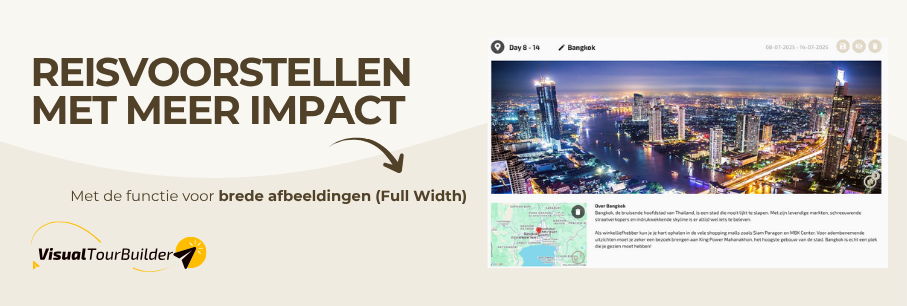 Geef reisvoorstellen meer impact