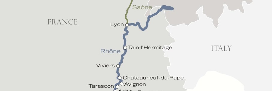 Lavande et luxe sur le Rhône