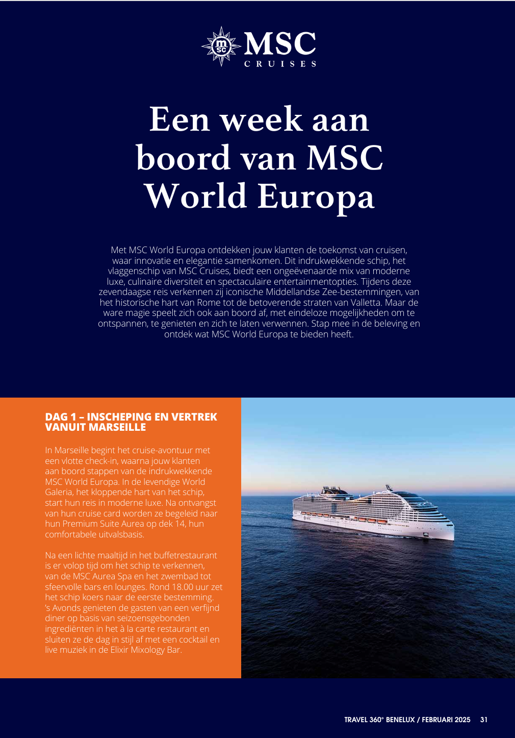 MSC Cruises World Europa