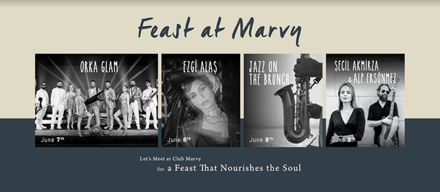 Du 6 au 9 juin : Feast at Marvy