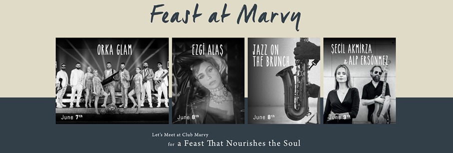 6 tot 9 juni: Feast at Marvy