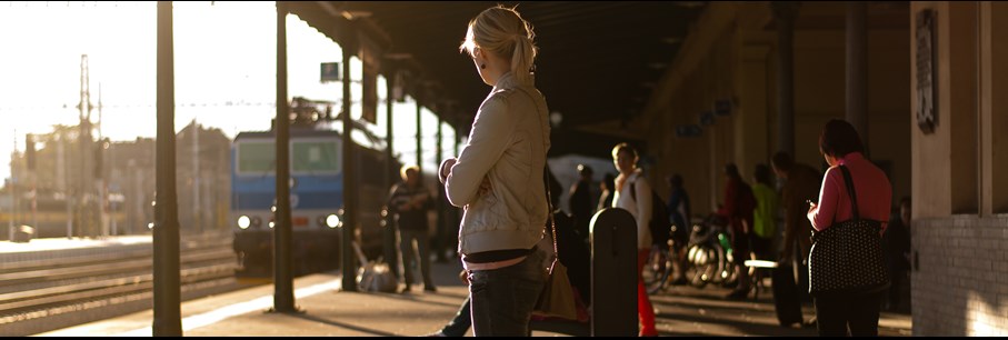 Met de trein naar Praag