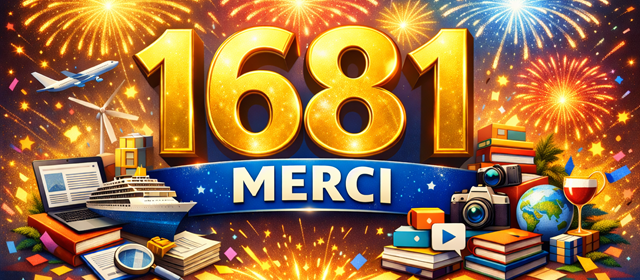 1681 keer bedankt