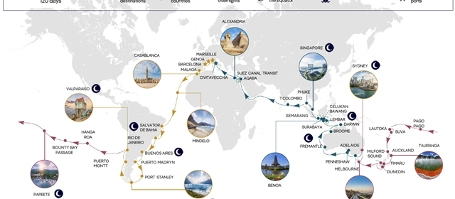 2029 MSC World Cruise