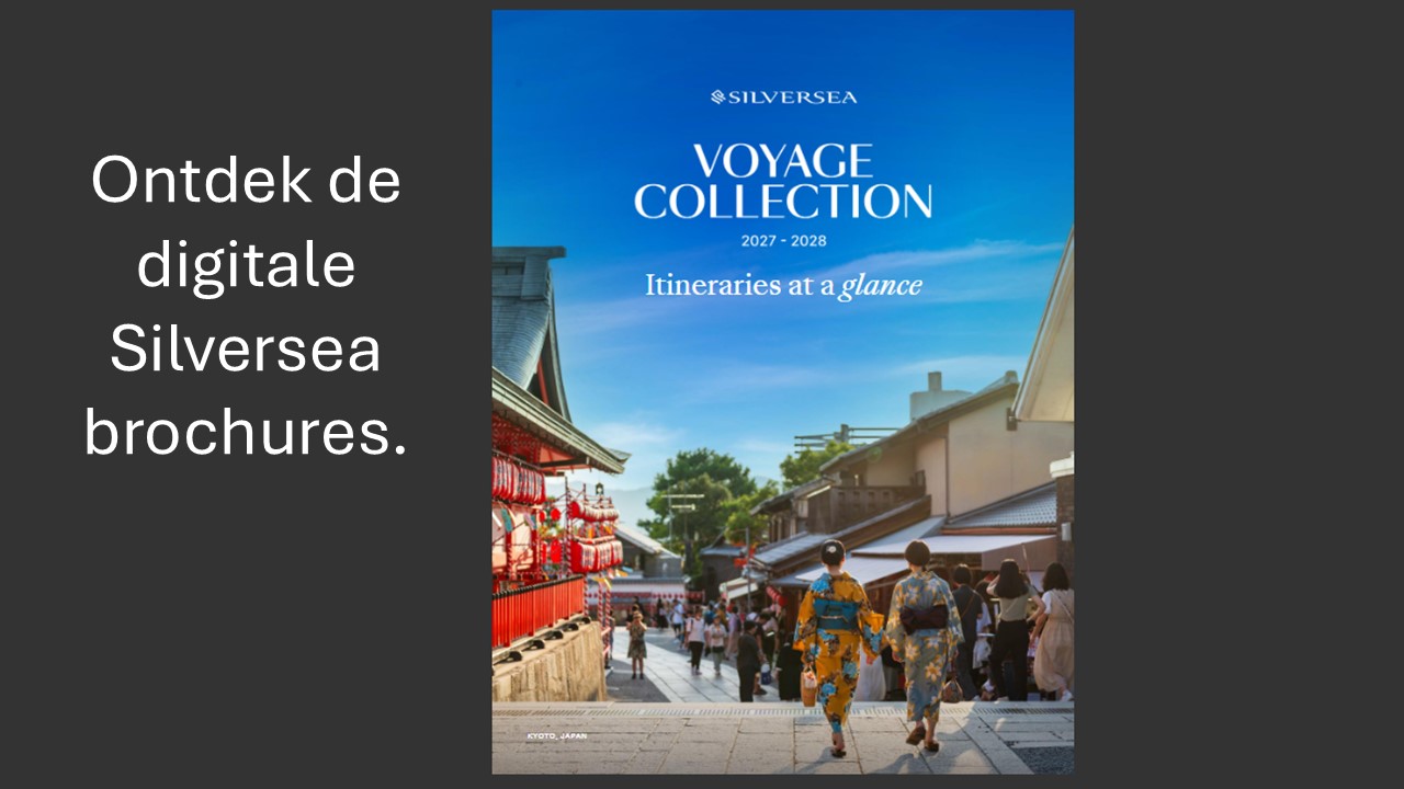 Prachtige SILVERSEA brochures