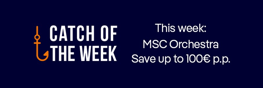 MSC Cruises onthult de catch of the week !