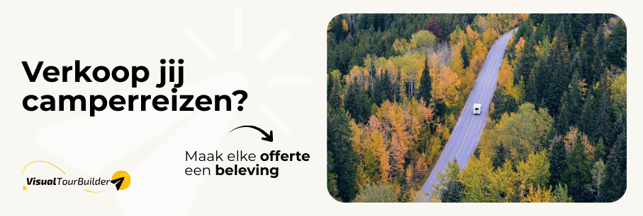 Camperavontuur toevoegen aan je reisvoorstellen