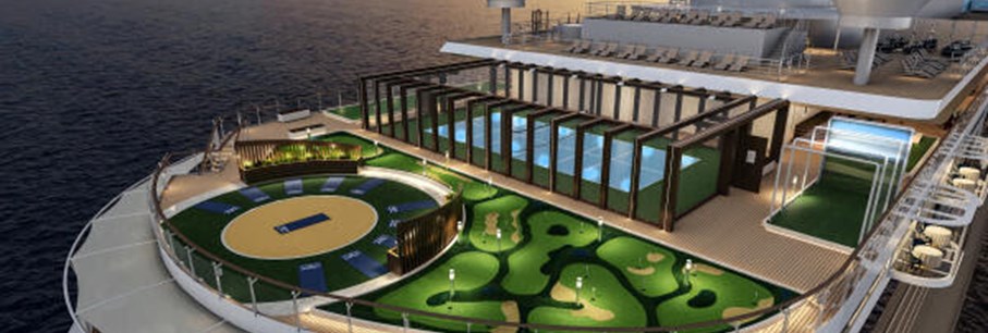 Actieve luxe op zee