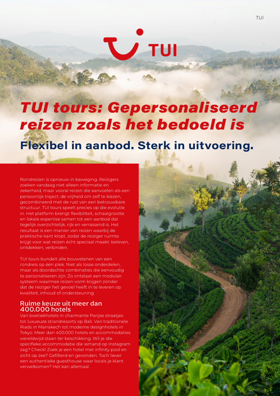 TUI tours