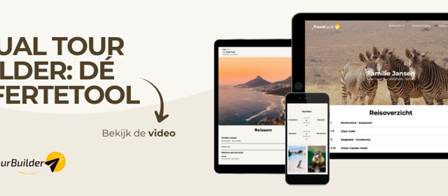 Visual Tour Builder: dé offertetool