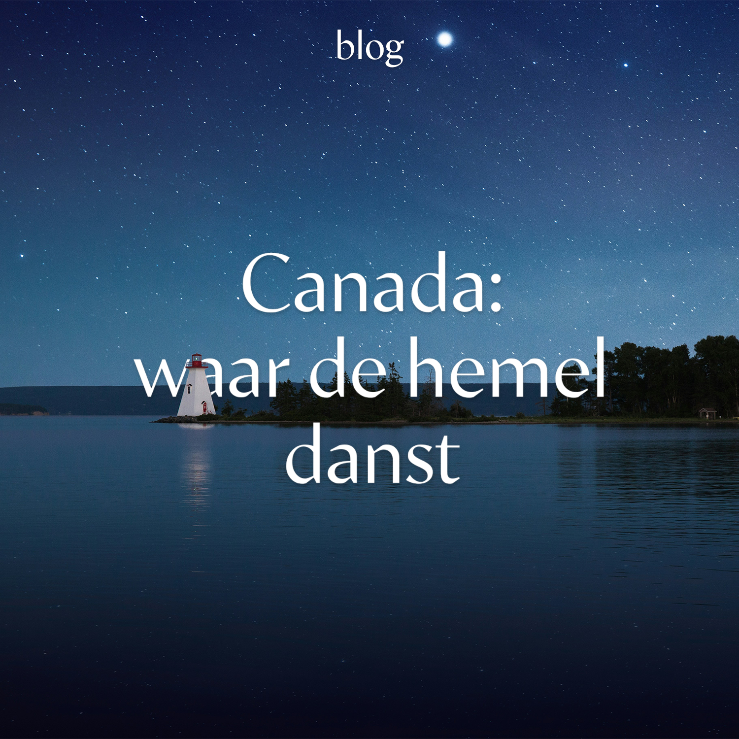 Adembenemende hemel in Canada