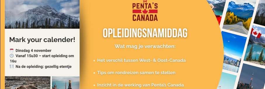 Opleidingsnamiddag bij Penta’s Canada