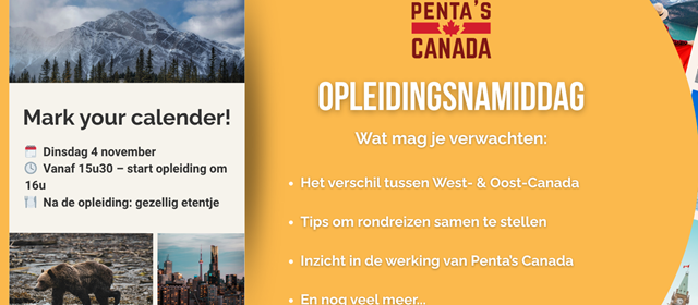 Opleidingsnamiddag bij Penta’s Canada