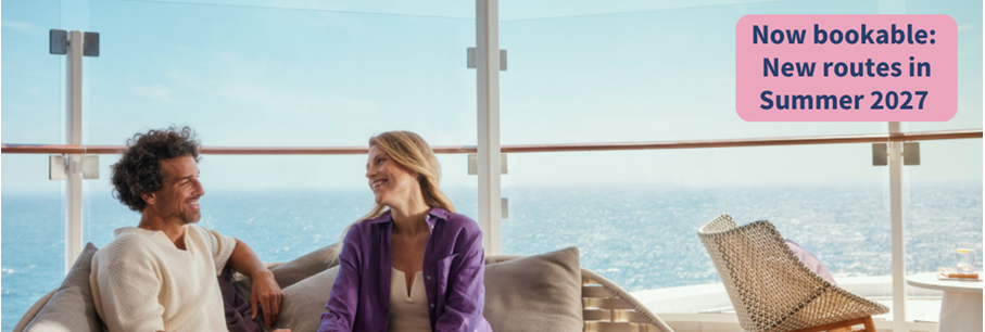 Nieuwe Mein Schiff cruises zomer 2027